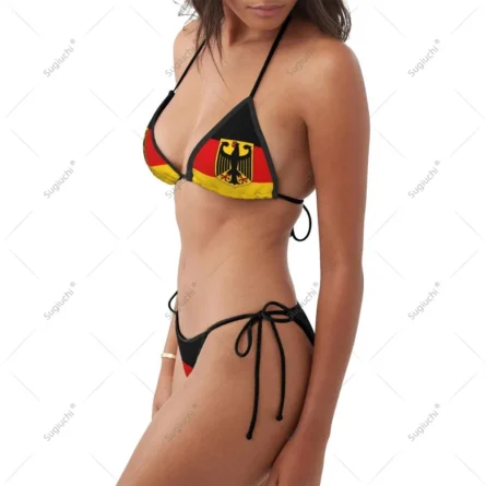 Pride in Sport German Flag Bikini Set - Image 19