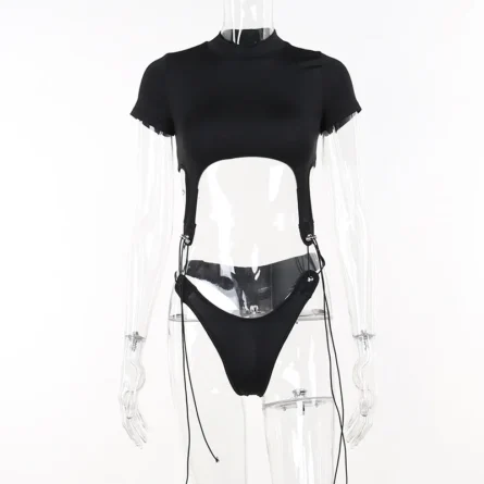 Afterdark String Detail Bodysuit - Image 9