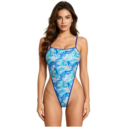 Galaxy Vibes Thong Monokini Bodysuit - Image 2