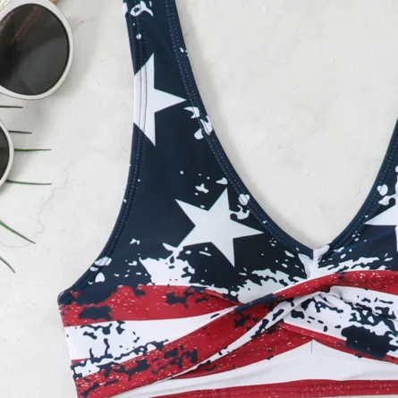 Stars Unleashed Modest Bikini Set with Lace-Up Back - Image 13
