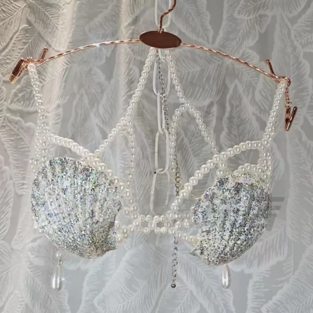 Exclusive Handmade Mermaid Shell Bikini Top – Bild 10