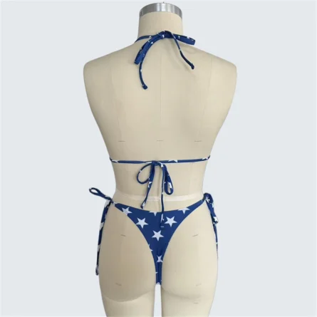 Patriot's Joy Adjustable Thong Bikini Set - Image 9