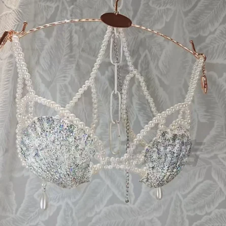 Exclusive Handmade Mermaid Shell Bikini Top – Bild 9