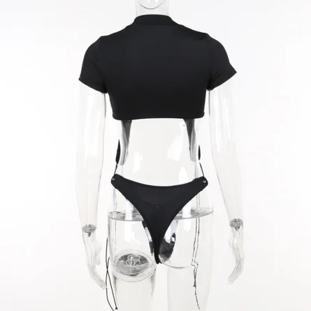 Afterdark String Detail Bodysuit - Image 11