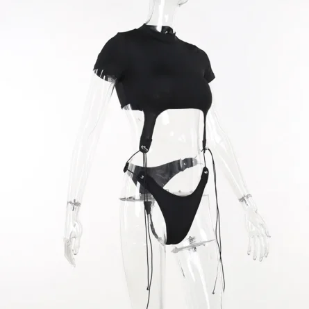 Afterdark String Detail Bodysuit - Image 10