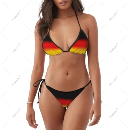 Pride in Sport German Flag Bikini Set - Image 13