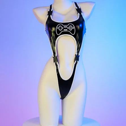 Player One Cut Out Thong Bodysuit - Image 9