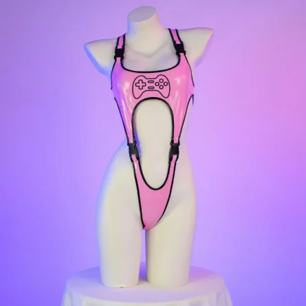 Player One Cut Out Thong Bodysuit - Image 3