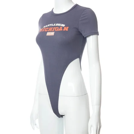 Lakebound High-Leg Thong Bodysuit - Image 4