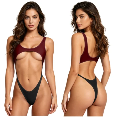 Tanning Daywear Cut-Out Monokini - Image 7
