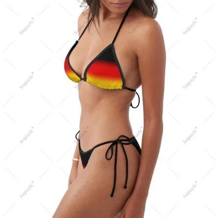 Pride in Sport German Flag Bikini Set - Image 15