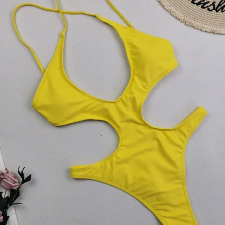 Beach Allure Criss-Cross Thong Monokini