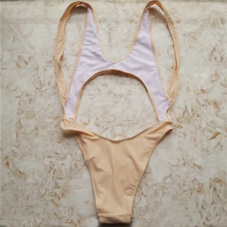 Daring Underboob Cutout High-Leg One-Piece Swimsuit - Image 13