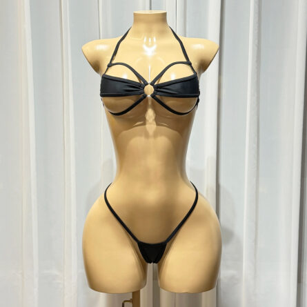 Island Tease Underboob Thong Bikini - Image 5